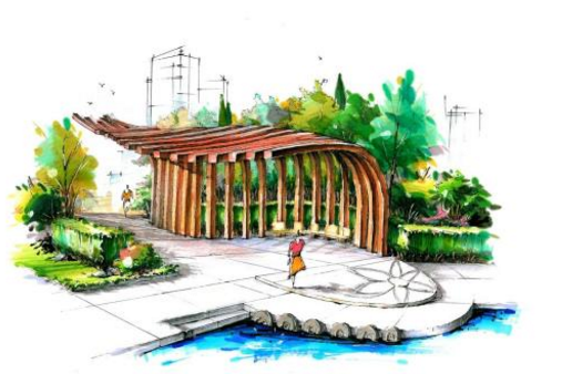 景觀設計的幾種構成方式