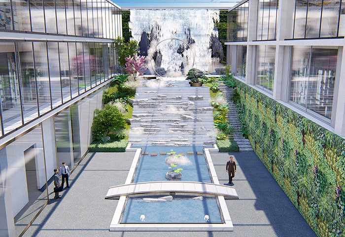 符合大多數用戶的選擇需求辦公區景觀設計公司