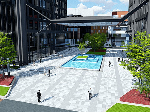 辦公區景觀設計公司為你講解景觀設計三大要點